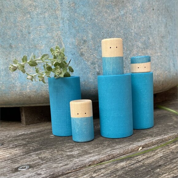 NWT Grapat Wooden Toys LA Set - Non-Basic Colours - Picture 4 of 5